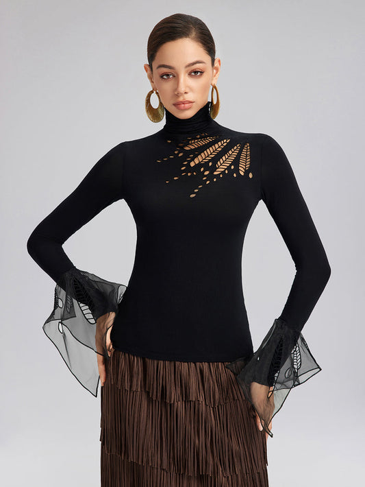 Contemporary clothing item with smooth finish and balanced shape