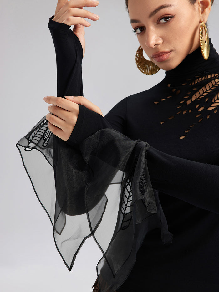 Contemporary garment with refined structure and smooth finish