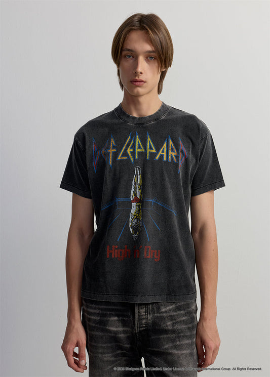 DEF LEPPARD "HIGH N DRY" GRAPHIC TEE