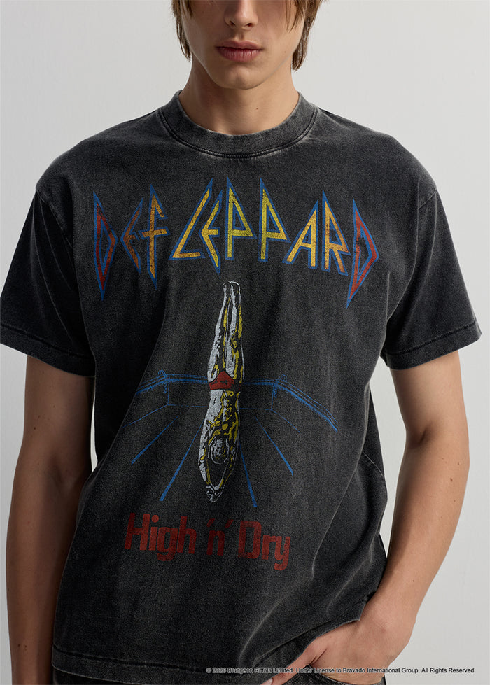 DEF LEPPARD "HIGH N DRY" GRAPHIC TEE