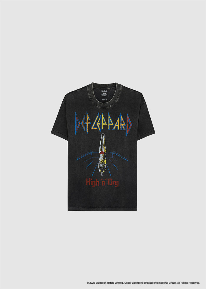 DEF LEPPARD "HIGH N DRY" GRAPHIC TEE