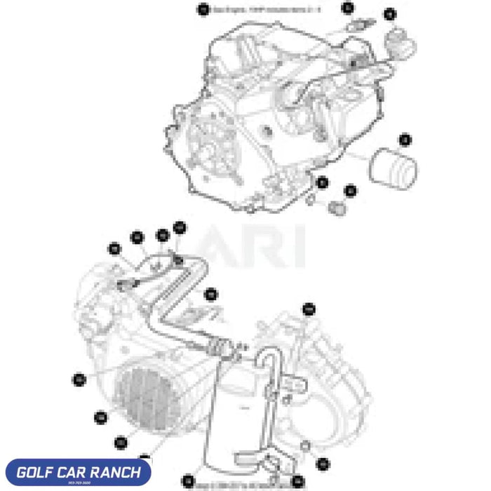 689936G01 DIPSTICK,OIL,LOW-SUSP - Kawasaki DIP STICK