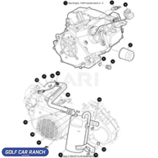 689936G01 DIPSTICK,OIL,LOW-SUSP - Kawasaki DIP STICK