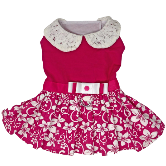 PINK-HIBISCUS-DOG-PARTY-DRESS-BOULDERBARKS