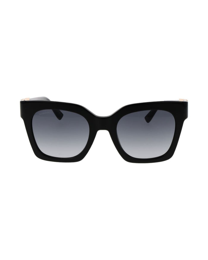 Dsquared² Black Acetate Sunglasses