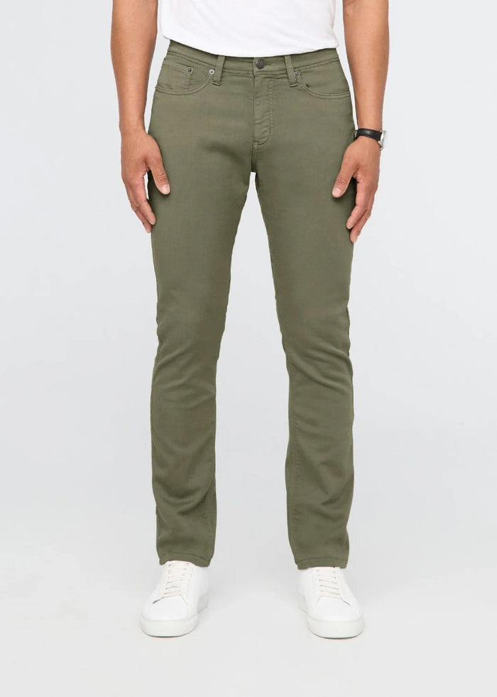 DUER NO SWEAT RELAXED TAPER LIGHT FERN MENS PANT