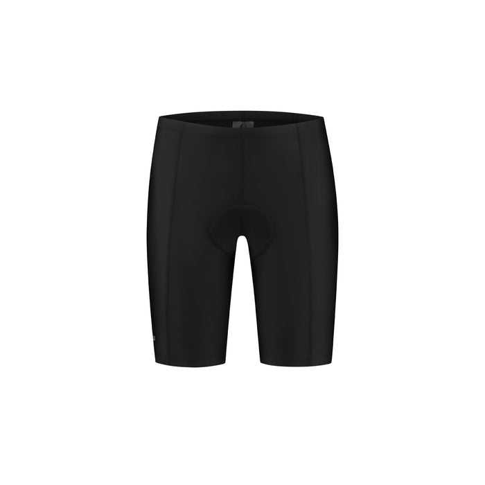 Rogelli Econ korte fietsbroek zonder bretels heren zwart voorkant.