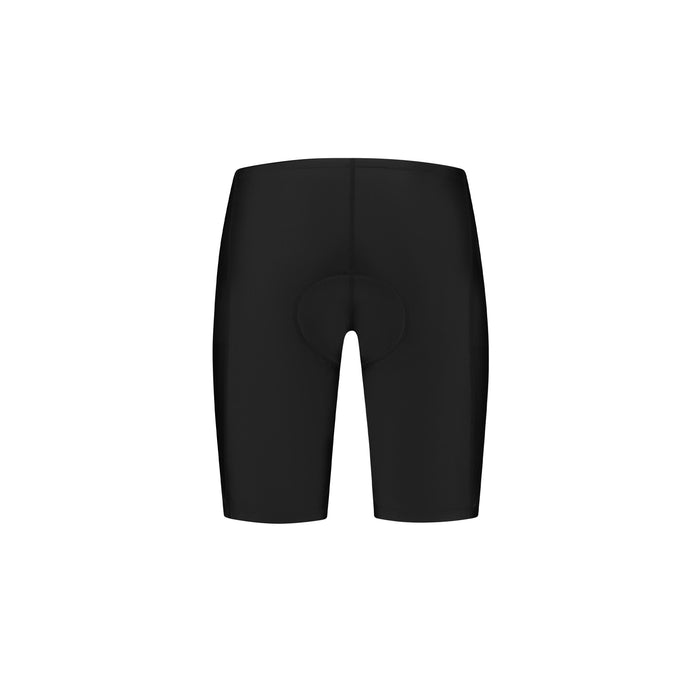 Rogelli Econ korte fietsbroek zonder bretels heren zwart achterkant.