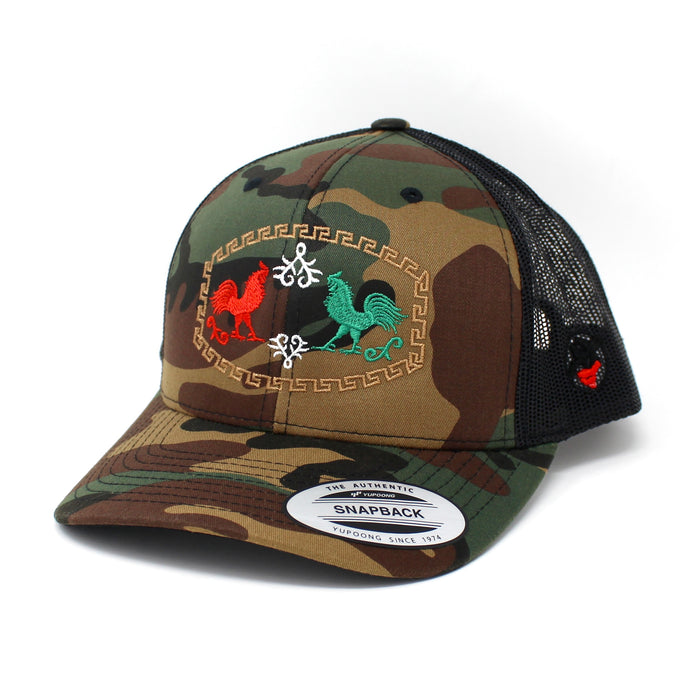 El Gallo Giro Embroidered Trucker Hat