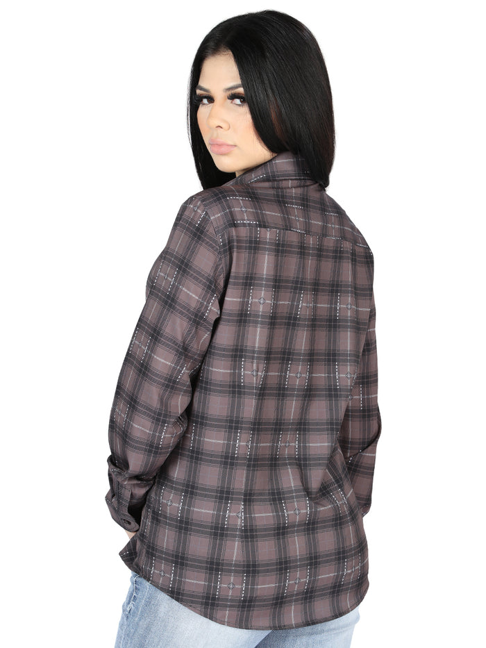 El General  -  Casual Long-Sleeve Shirt  - Moka/Olive