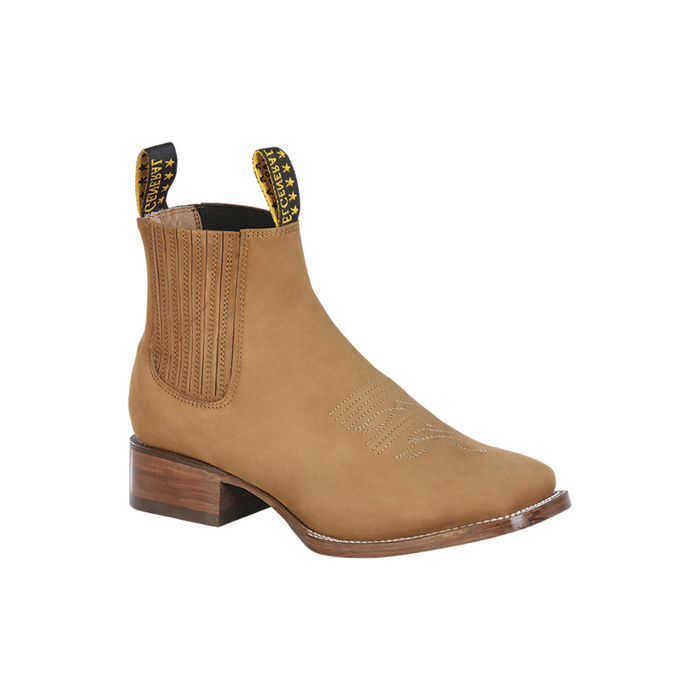 El General Men’s Ankle Boots - Nubuck Old Gold