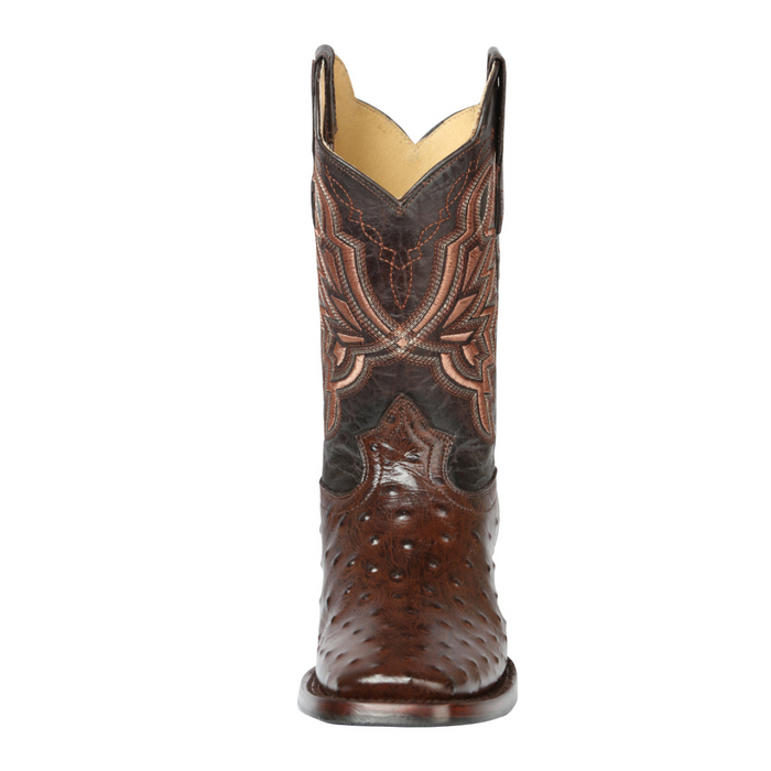 El General Rodeo Boot- Imitation Avestruz -  Brown