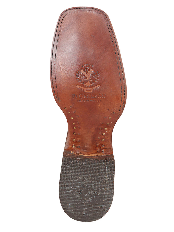 El General Square Toe Ankle Boot - Nobuck Light Brown