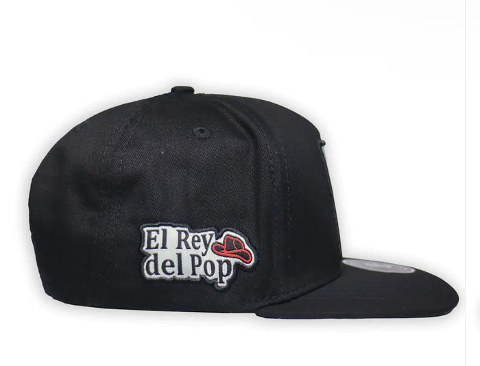 El Rey del Pop Patch Hat - Black