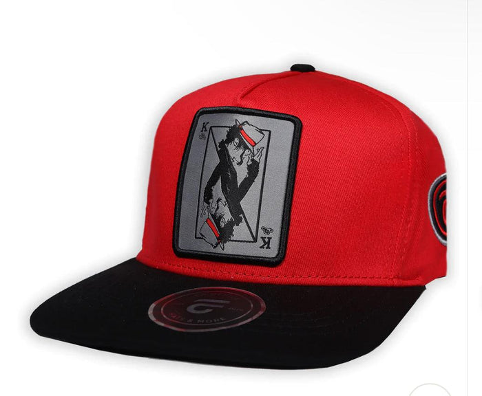 El Rey del Pop Patch Hat - Red