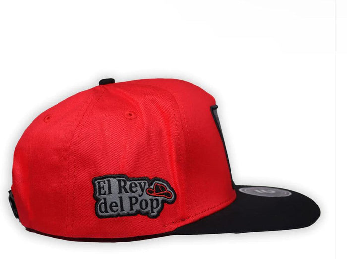 El Rey del Pop Patch Hat - Red