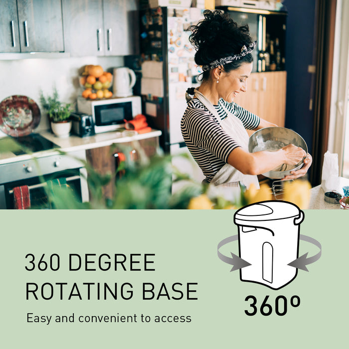 360 degree rotating base easy and convenient access