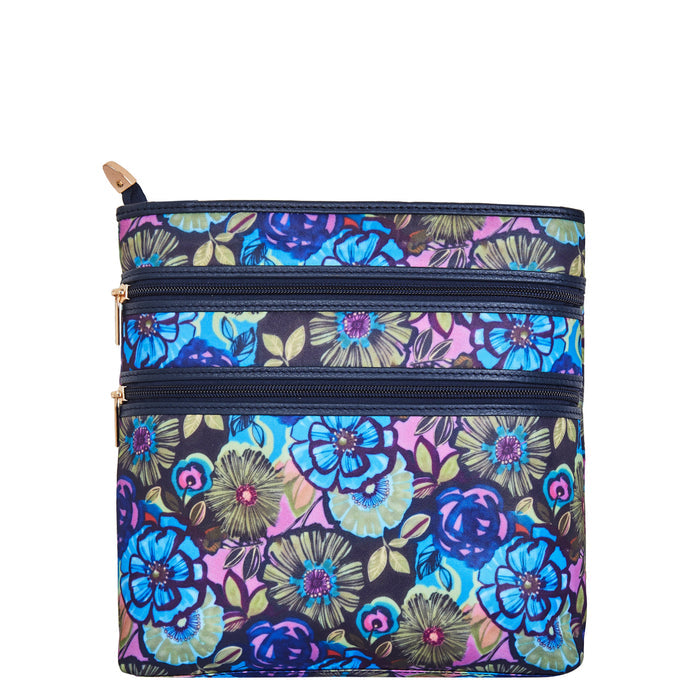 Women's botanical crossbody sling bag for work, travel, and daily use-back view