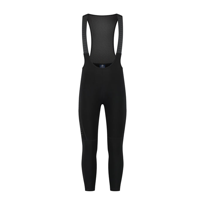 Rogelli Essential II lange fietsbroek heren zwart voorkant.