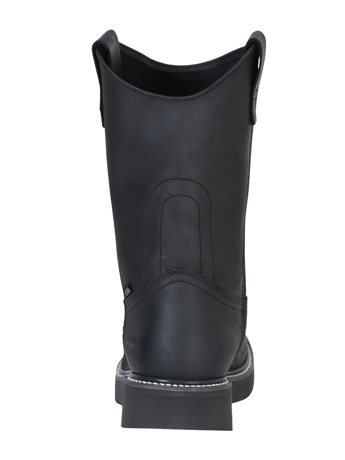 Establo Men’s Work Boot Grasso Leather - Black