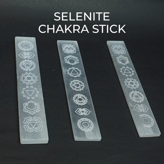 🌟 Exclusive Selenite Chakra Stick – Cleanse, Balance & Energize Your Chakras