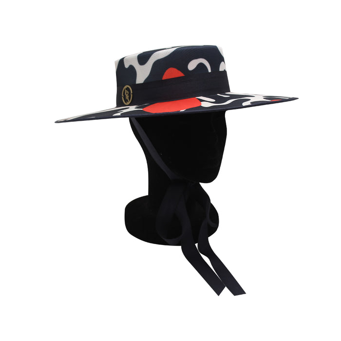Fabrosanz: Orange Resort Print Hat