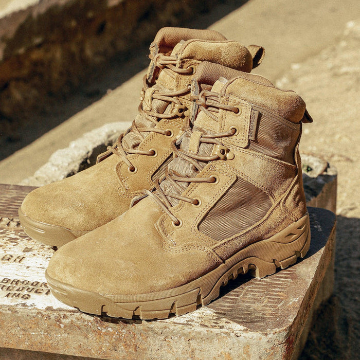 Falcon Pro 6" Men's Waterproof Work Boot - coyote brown