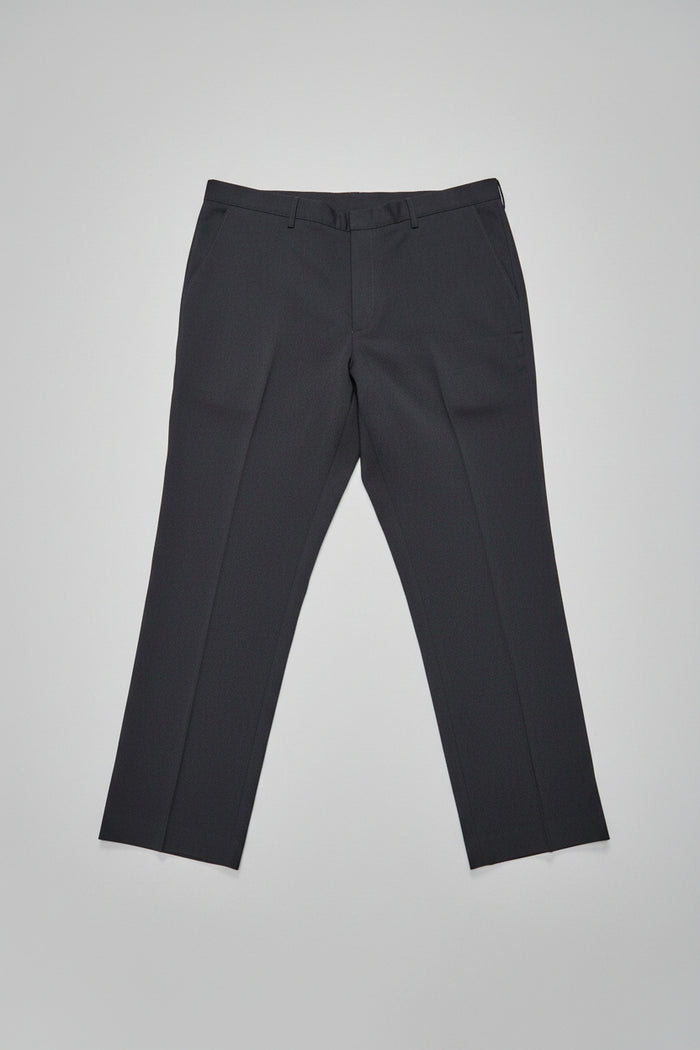Farah Black Trousers W48 L33 Straight-Leg - Polyester - USED