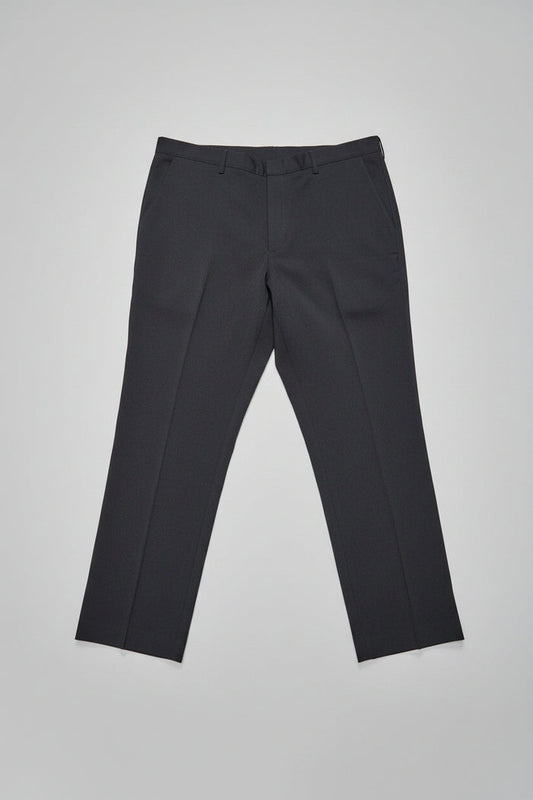 Farah Black Trousers W48 L33 Straight-Leg - Polyester - USED