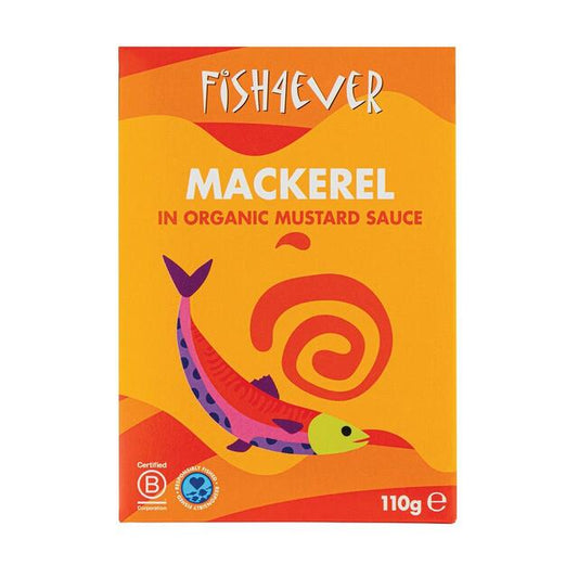 Fish 4 Ever Mackerel in Mustard Sauce 110g