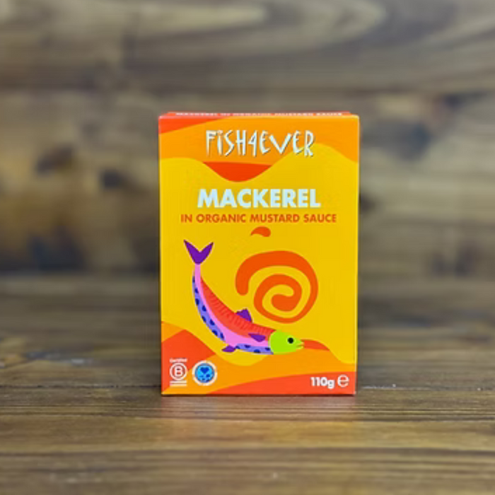 Fish 4 Ever Mackerel in Mustard Sauce 110g