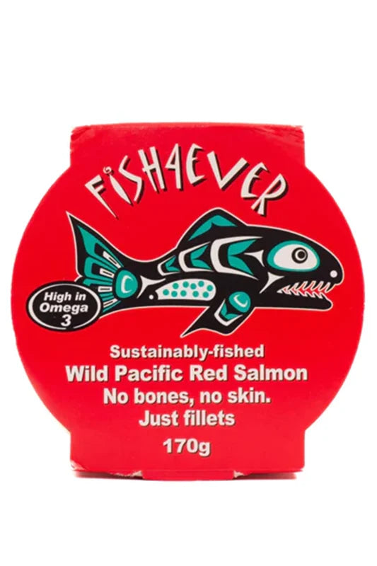 Fish4Ever Wild Pacific Red Salmon Filleted 170g