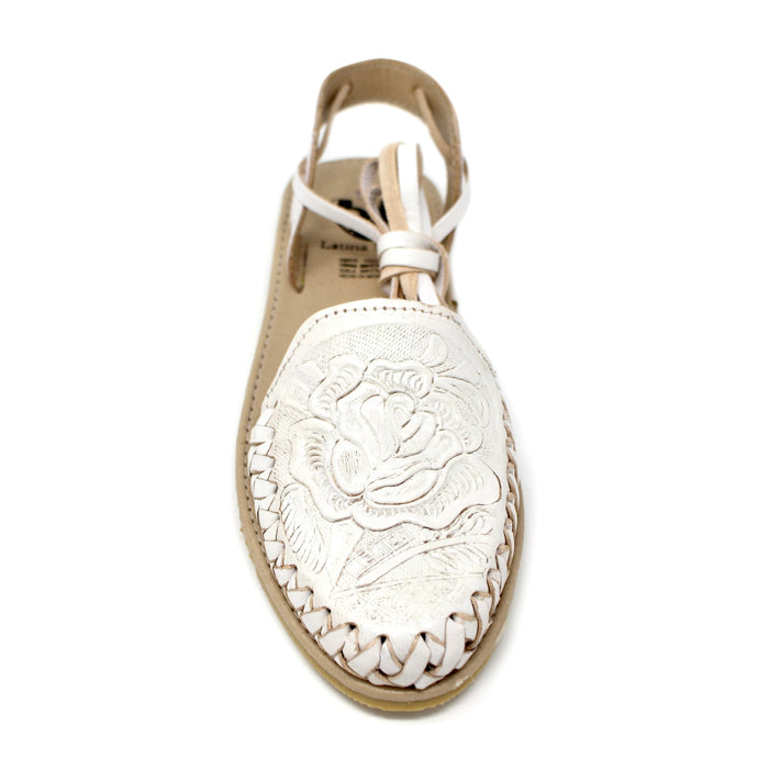 "Flor" Women's Lace-Up Huaraches