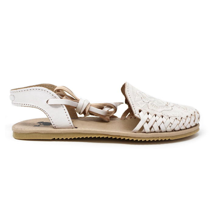 "Flor" Women's Lace-Up Huaraches