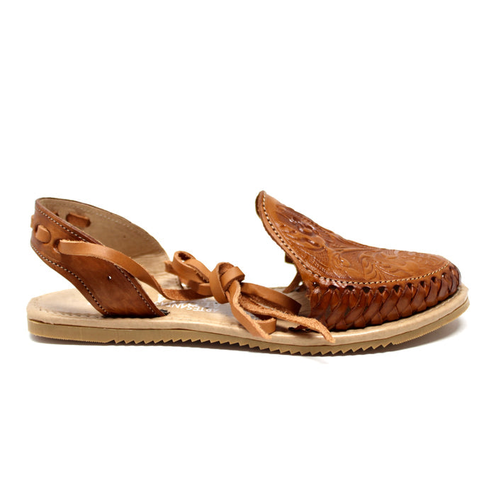"Flor" Women's Lace-Up Huaraches