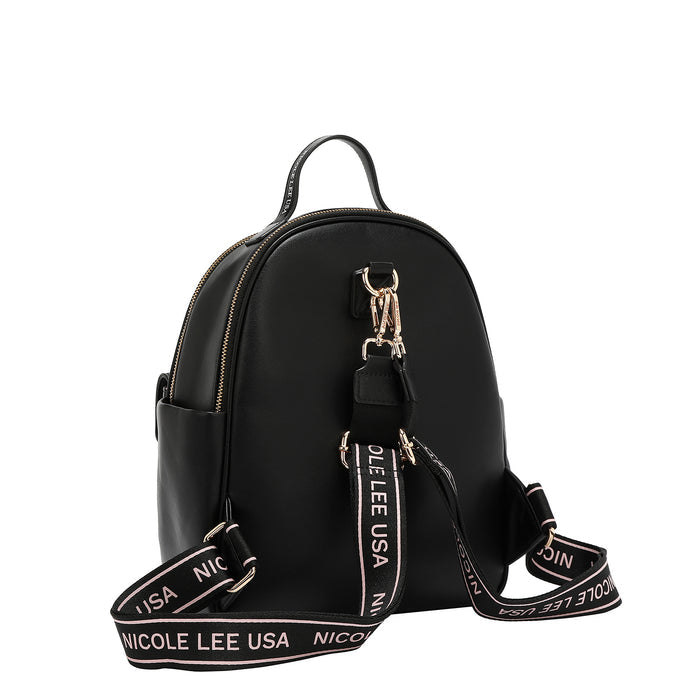 FLORAL POP FLAP BACKPACK