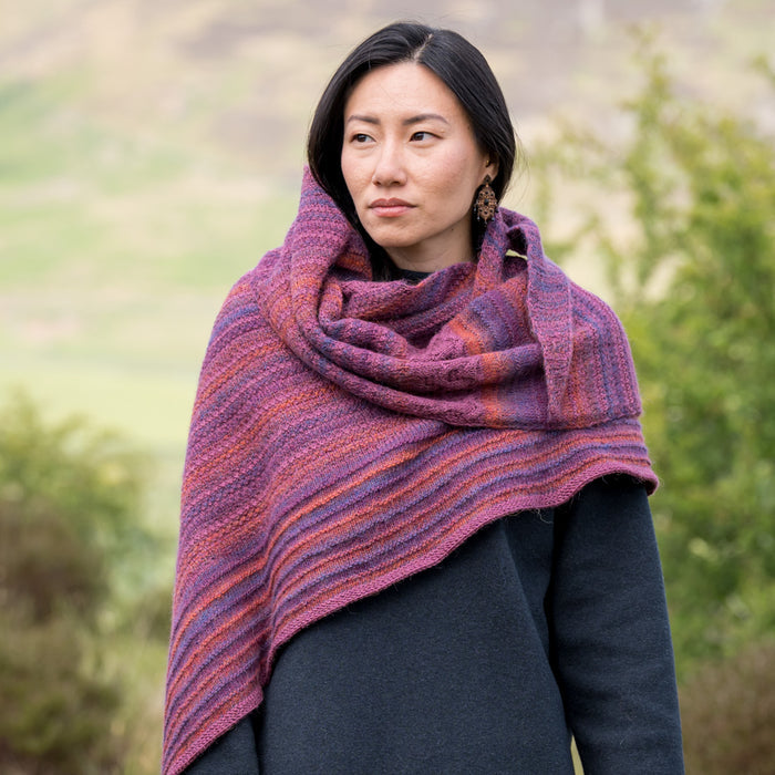 Flowing Tides Shawl Pattern