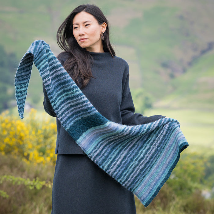Flowing Tides Shawl Pattern