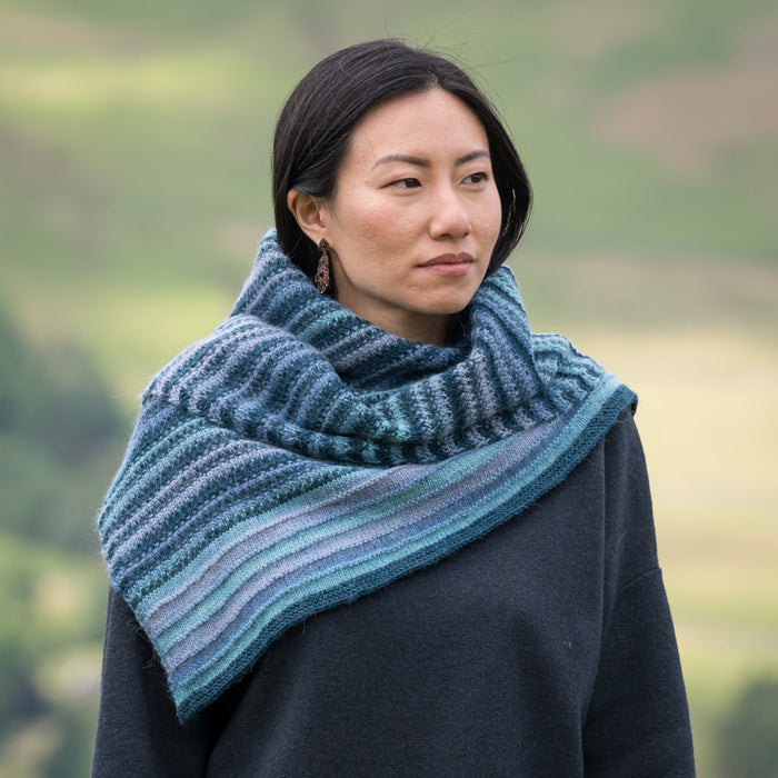 Flowing Tides Shawl Pattern