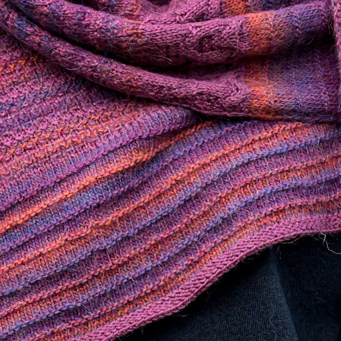 Flowing Tides Shawl Pattern