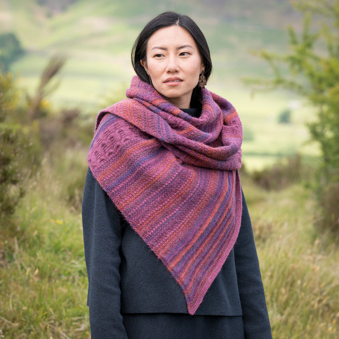Flowing Tides Shawl Pattern