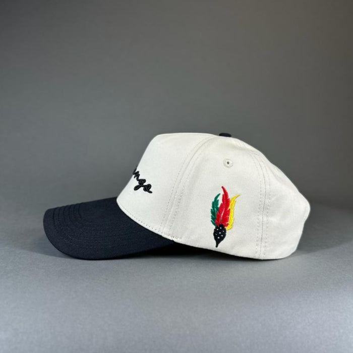 Forty Five "Durango" Cap- Cream/Black