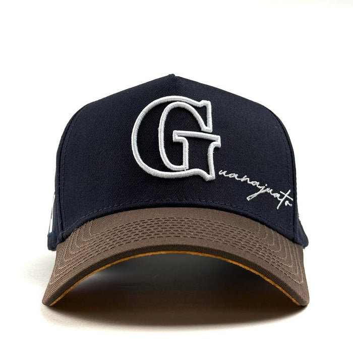 Forty Five "Guanajuato" Cap- Navy/Brown