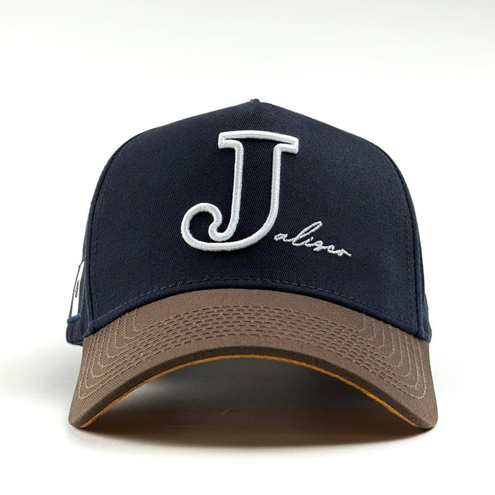 Forty Five "Jalisco" Cap- Navy/Brown
