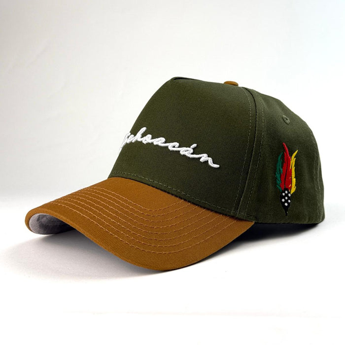 Forty Five "Michoacán" Cap- Green/Brown