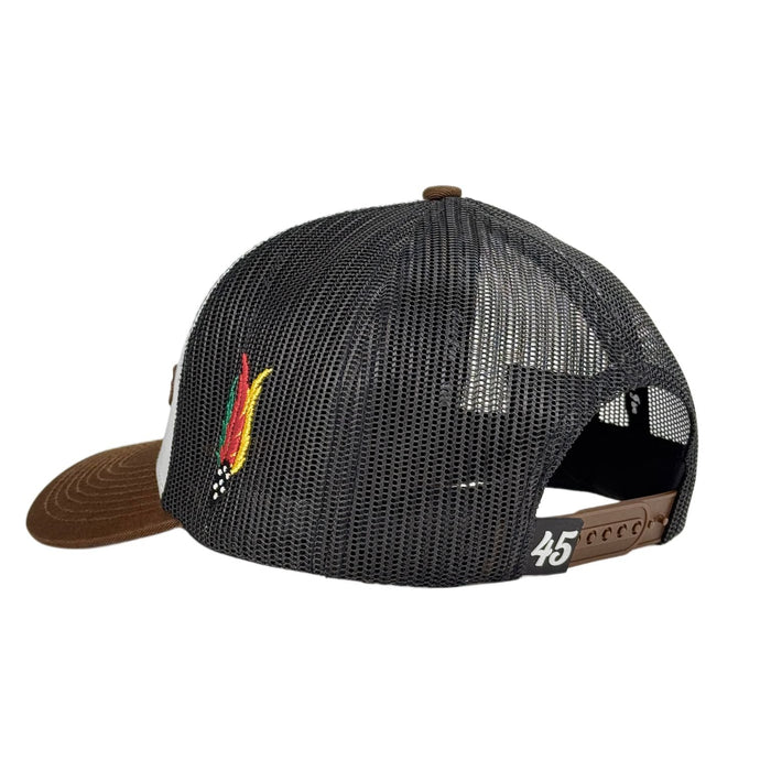 Forty Five "Nayarit" Cap- Brown/ White