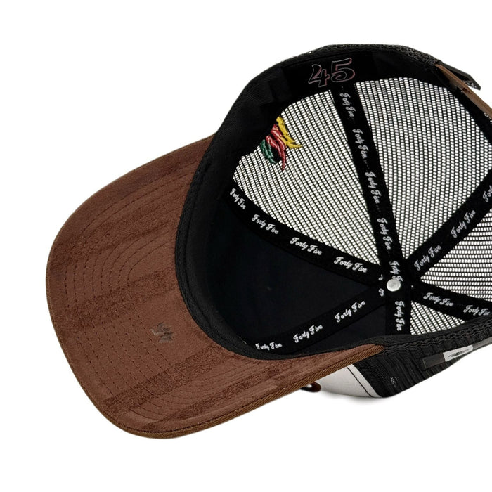 Forty Five "Nayarit" Cap- Brown/ White