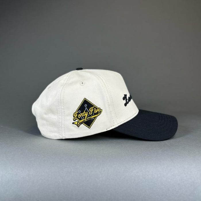 Forty Five "Zacatecas" Cap- Cream/Black
