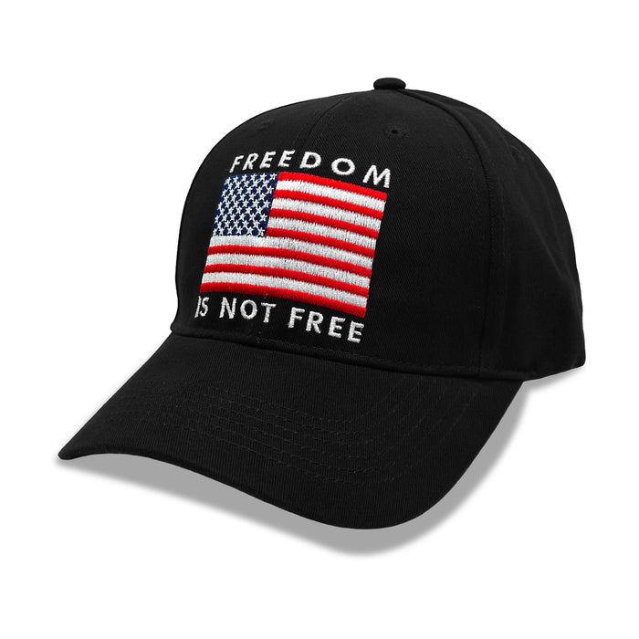Freedom Is Not Free Hat (Black)