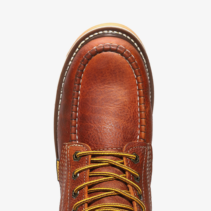 Frontier Dual 6" Men's Moc Toe Work Boot - Light Brown